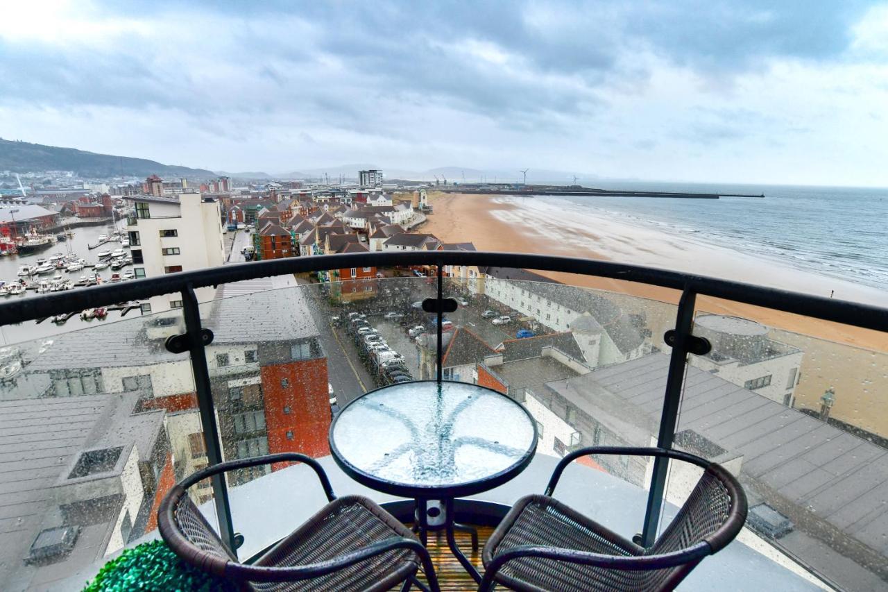 Meridian Quay Apartments, By Jsw Short Stay Swansea Exteriör bild